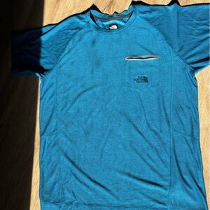 The North Face Men’s Blue Flashdry Shirt